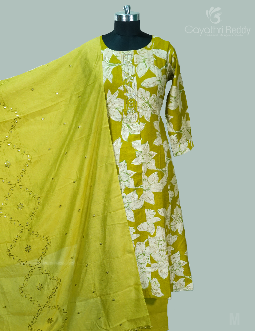 READYMADE DRESS SET(3PC)-KDS917