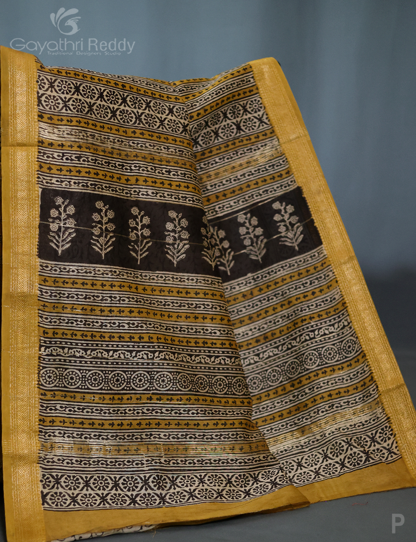 PURE KALAMKARI MAHESHWARI SILK-SMH91