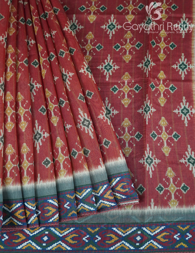 CHANDERI SILK SAREE-CPS1120