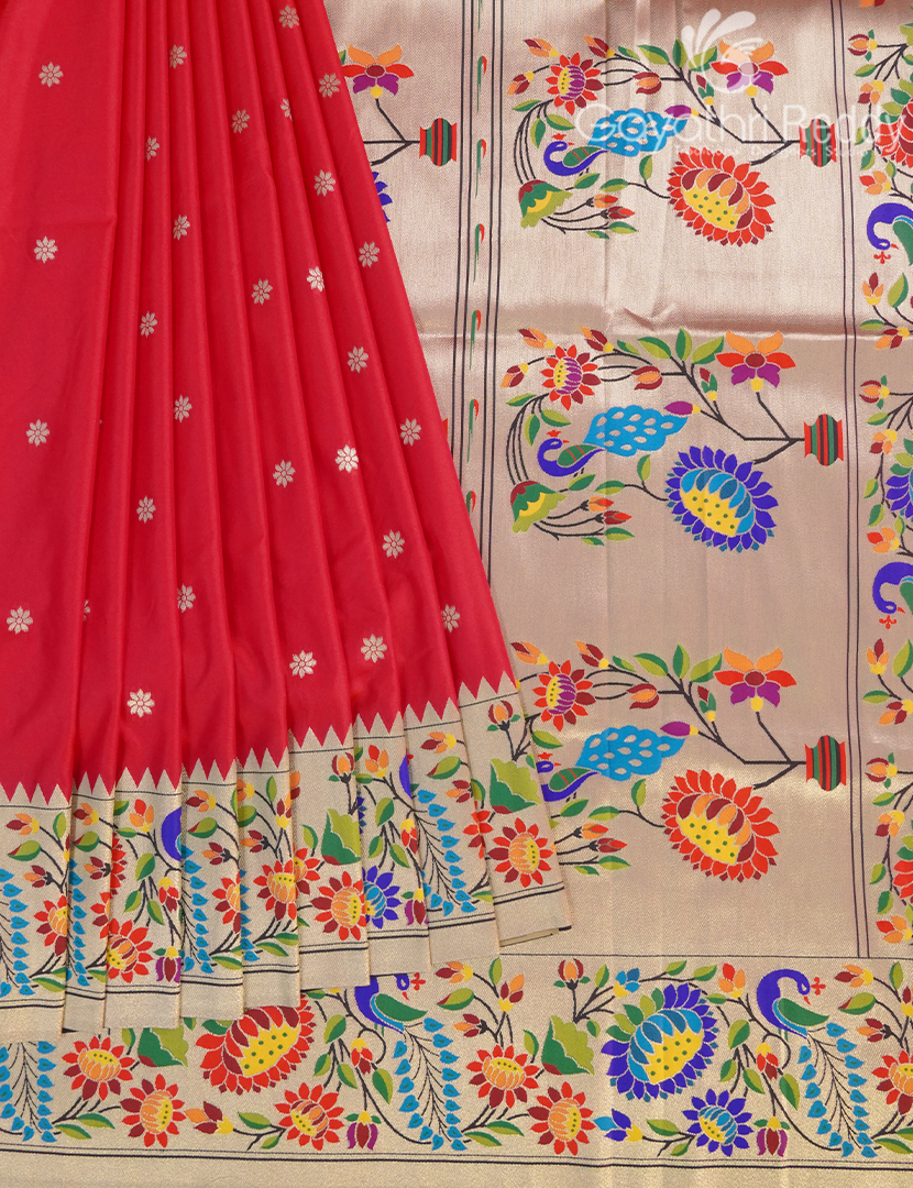 SEMI PAITHANI SAREE-SPS61