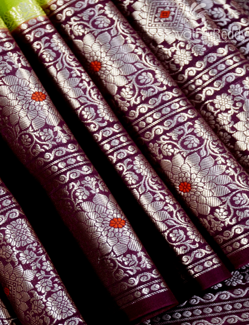 MANGO SILK SAREE -PRM1071