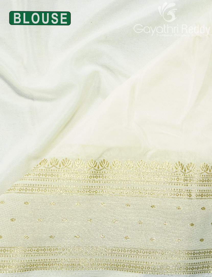 SEMI MYSORE CREPE SAREE-SMC404