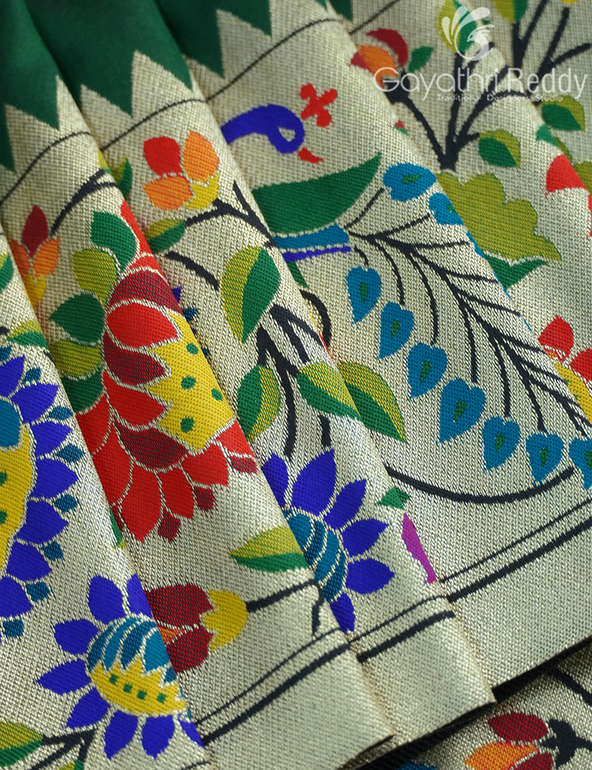 SEMI PAITHANI SAREE-SPS62