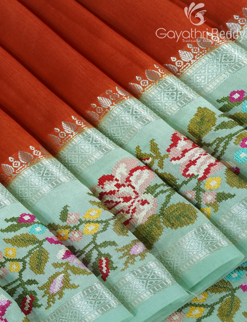 CHINIYA SILK SAREE-CS579
