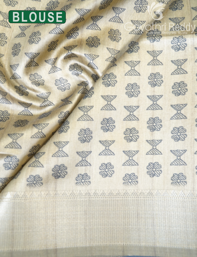 SEMI TUSSAR SAREE-ST1161