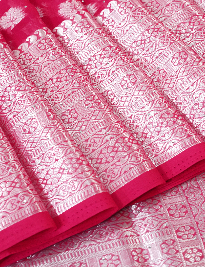 SEMI BANARAS GEORGETTE-SBG123