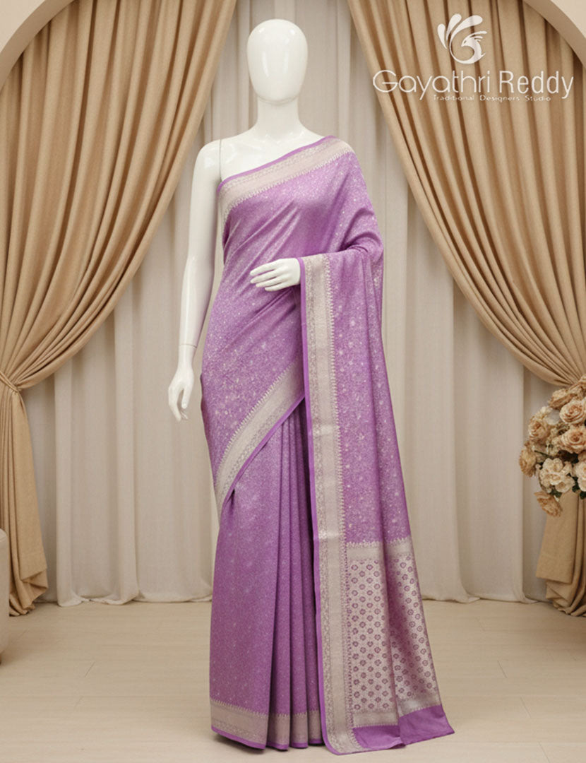 MYSORE CREPE BROCADE SAREE-MCB21