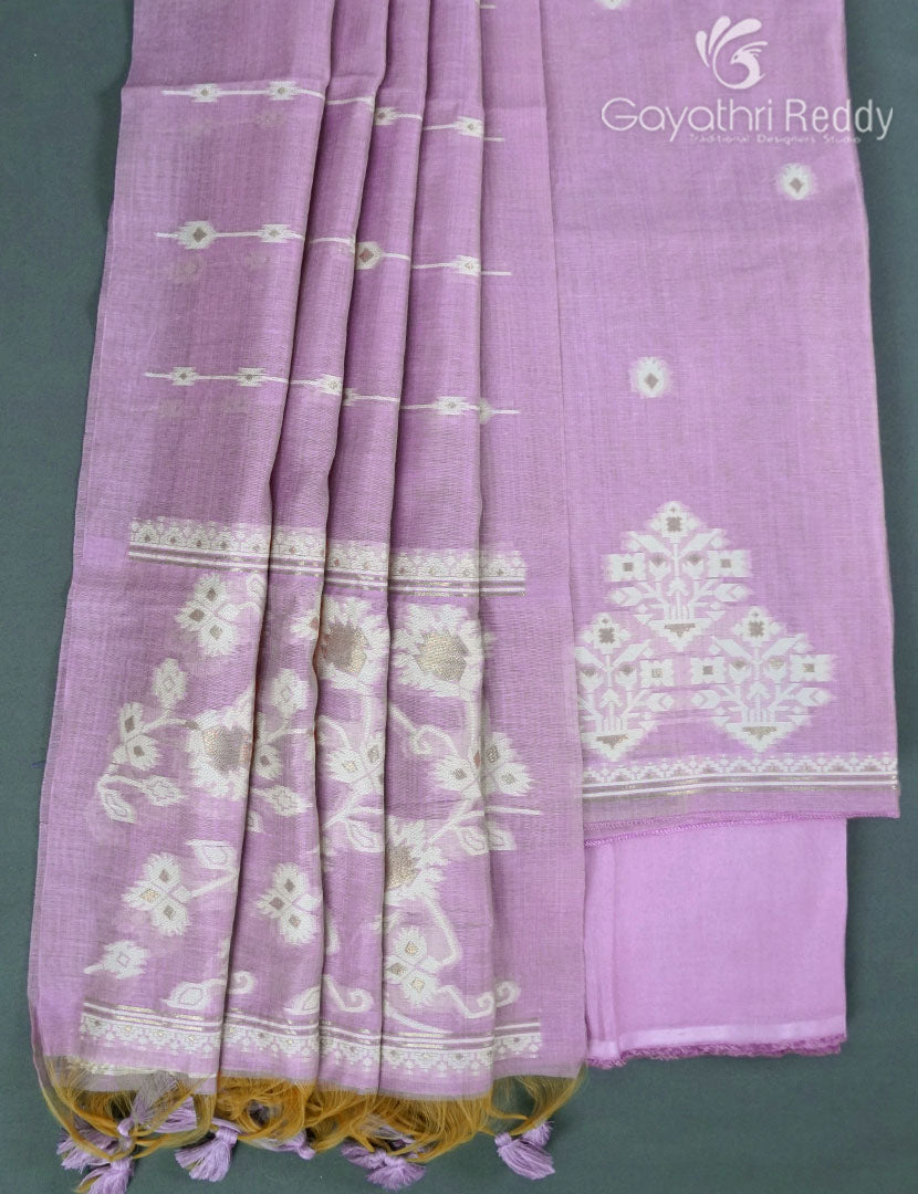 JAMDANI DRESS MATERIAL(3PC)-JDM23