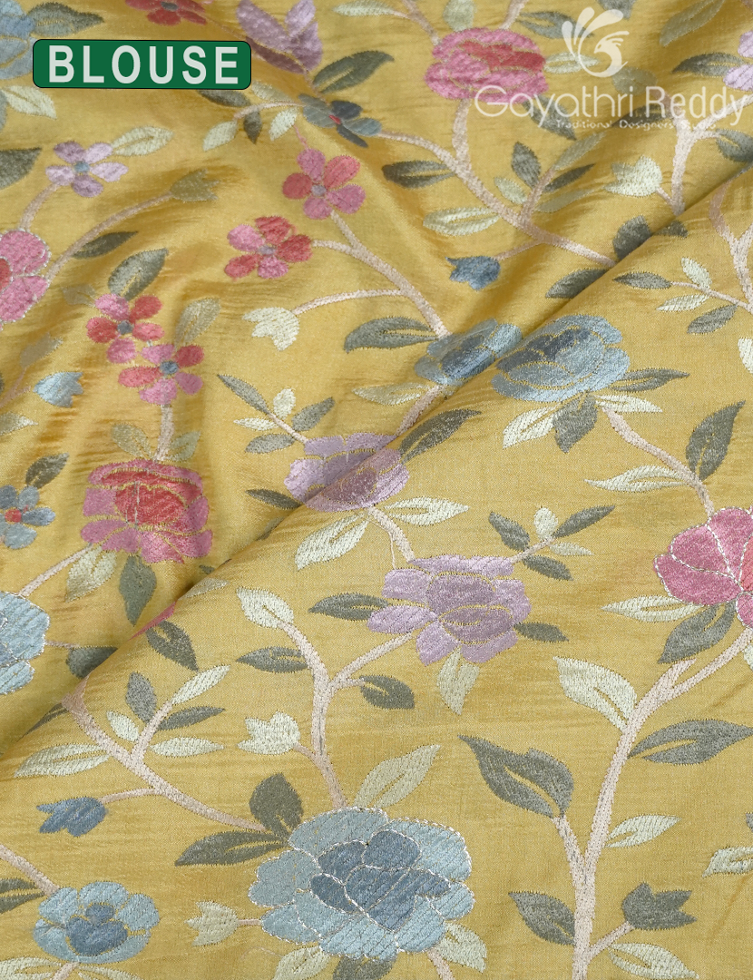 DUPION SILK FANCY SAREE -DSF19