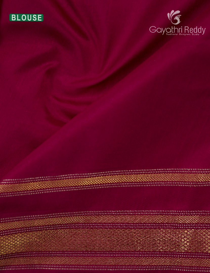 Pure Ikat Silk Saree in Pista Green and Deep Pink