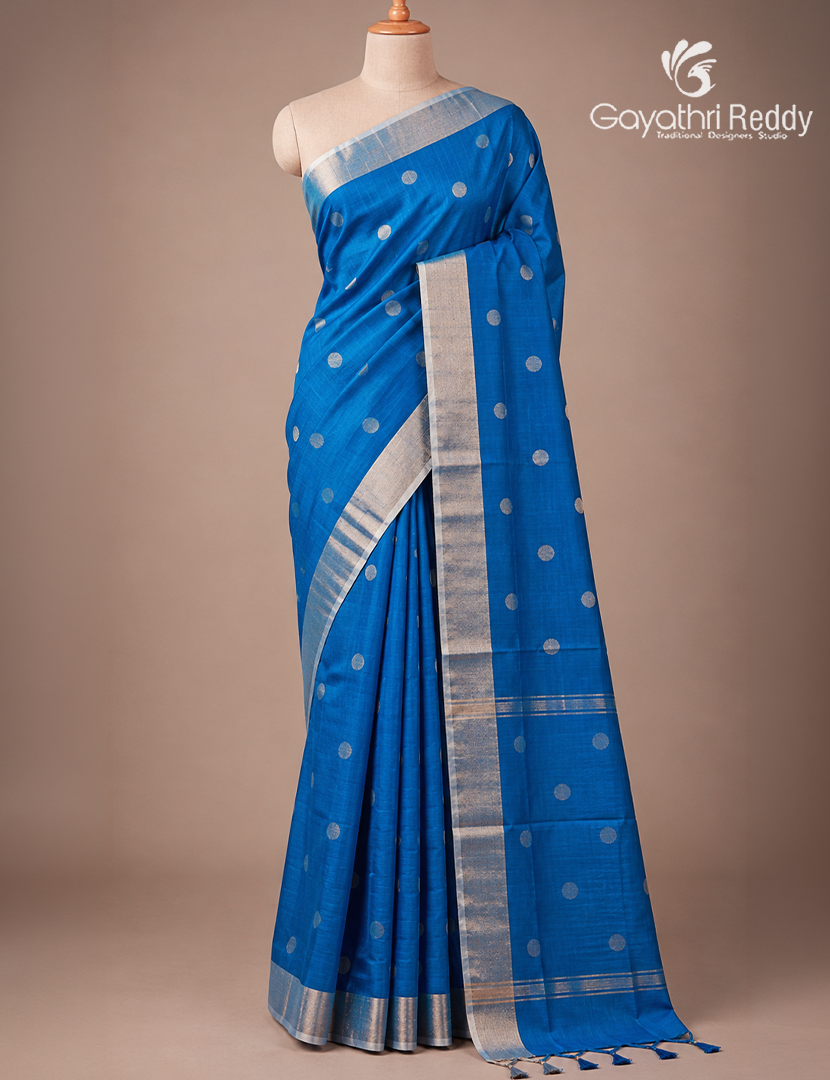 Pure Uppada Silk Saree in Blue