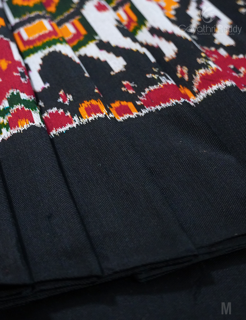 PURE TWILL IKKAT PATTU-IP721