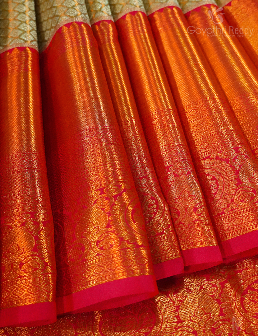 PURE KANCHI PATTU BRIDAL SAREE-BKP1895