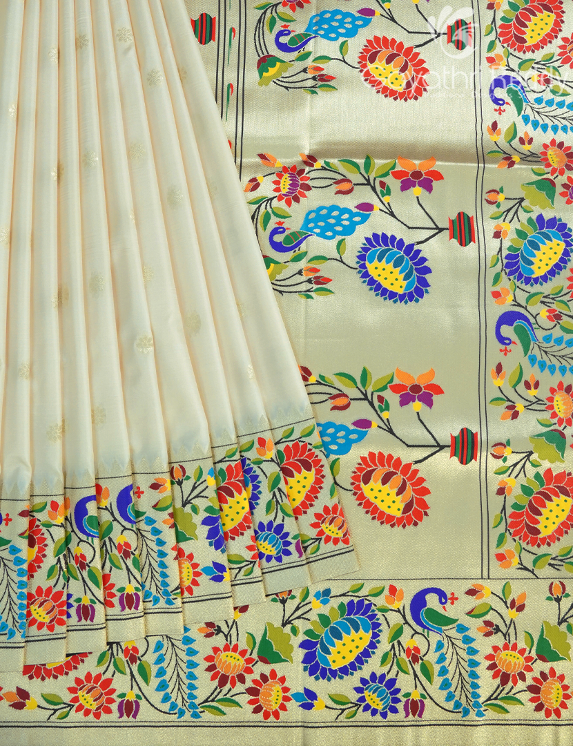 SEMI PAITHANI SAREE-SPS63