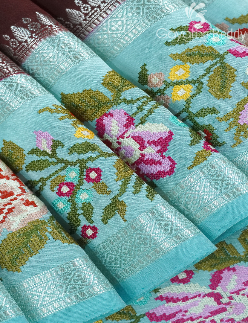 CHINIYA SILK SAREE-CS580