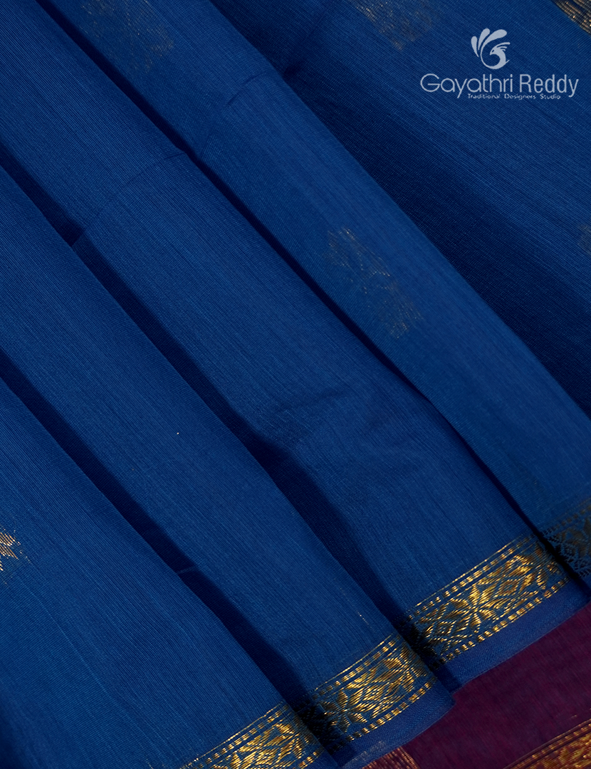 Sico Saree in Blue and Majenta