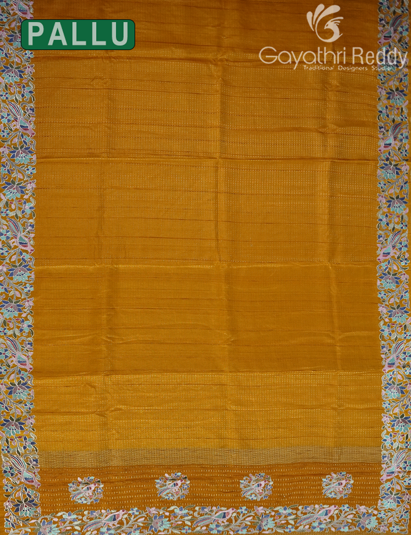 KHADI SILK WORK SAREE-KSW50