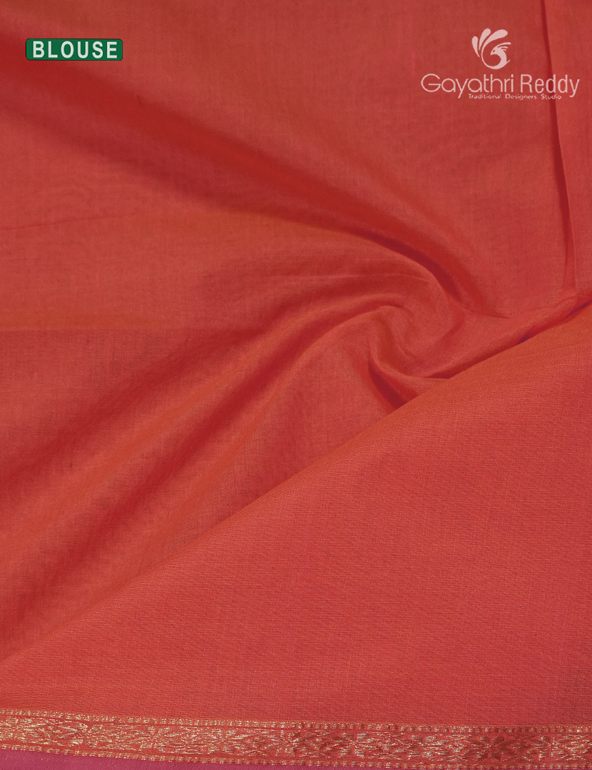 Sico Saree in Cream and Orange