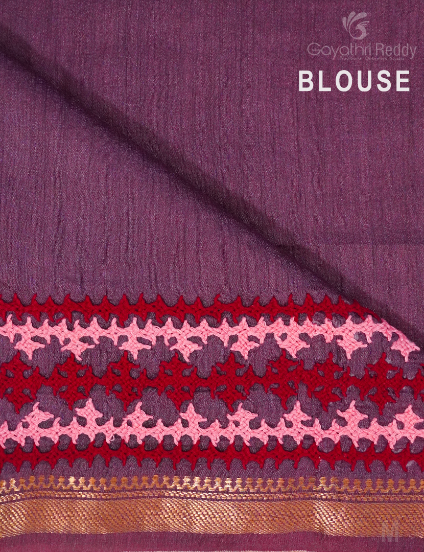 PURE DESI TUSSAR HAND WORK-TS1242