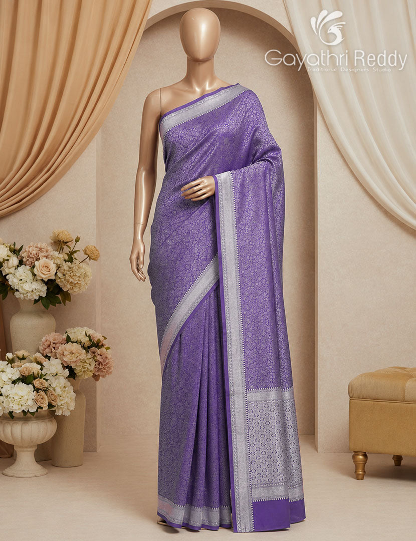 MYSORE CREPE BROCADE SAREE-MCB19