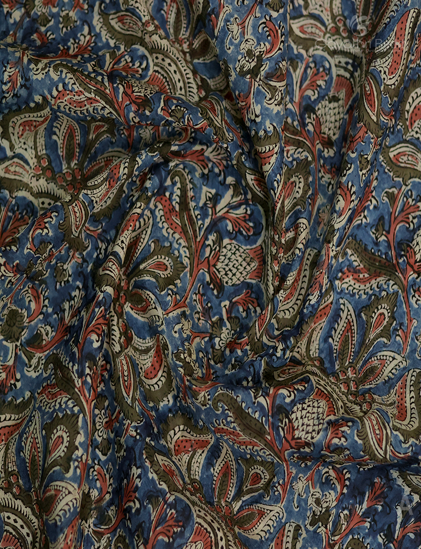 PURE KALAMKARI SILK-SMH118