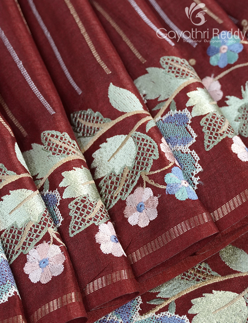 SEMI TUSSAR SAREE -ST1038