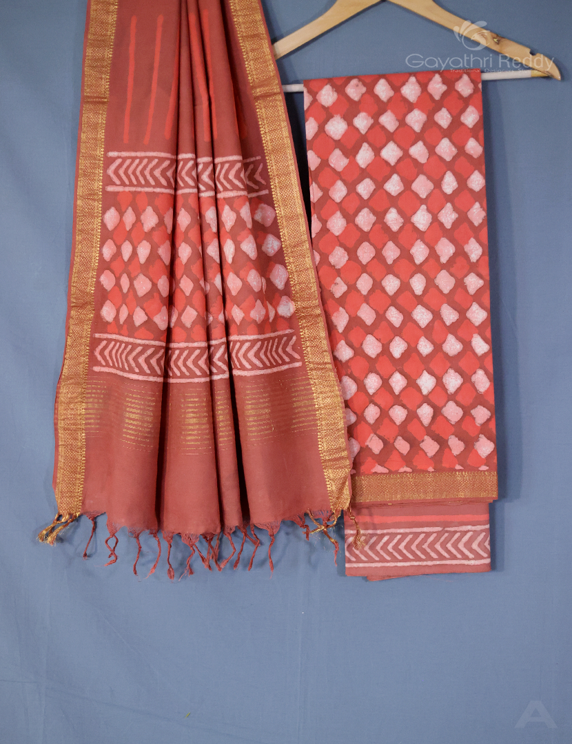 PURE MANGALGIRI PATTU DRESS MATERIAL-MPD60