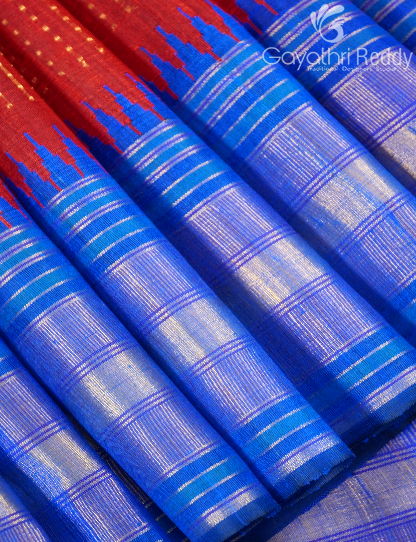 PURE KHADI PATTU SAREE-KHP1357