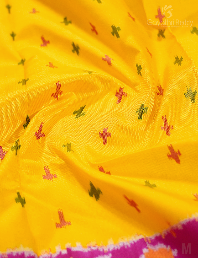 PURE IKKAT PATTU LEHANGA(ZERO SIZE)-IPL101