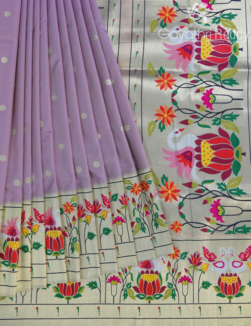 SEMI PAITHANI SAREE-SPS65