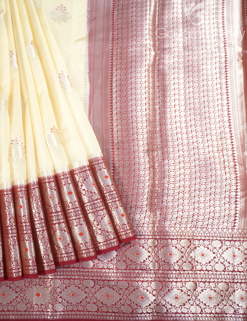 MANGO SILK SAREE -PRM1075