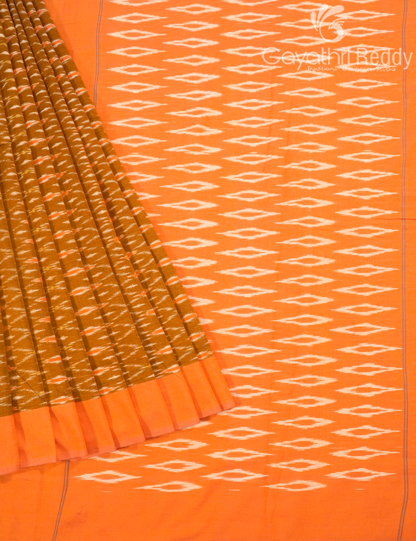 PURE IKKAT COTTON SAREE-IKC1094