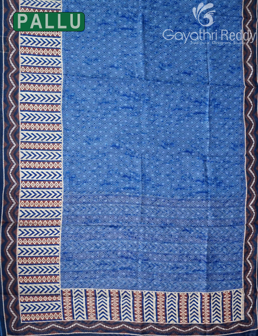 CHANDERI SILK SAREE-CPS1124