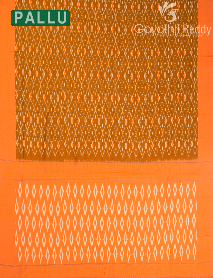 PURE IKKAT COTTON SAREE-IKC1094