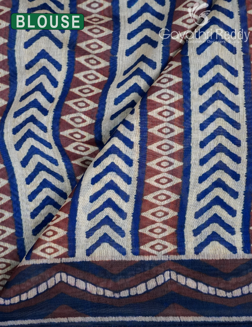 CHANDERI SILK SAREE-CPS1124