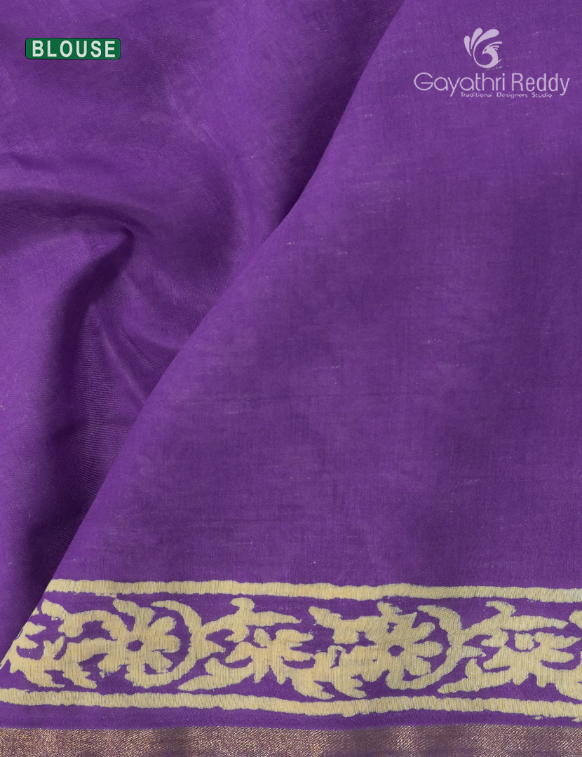 PURE CHANDERI SAREE-PCS673