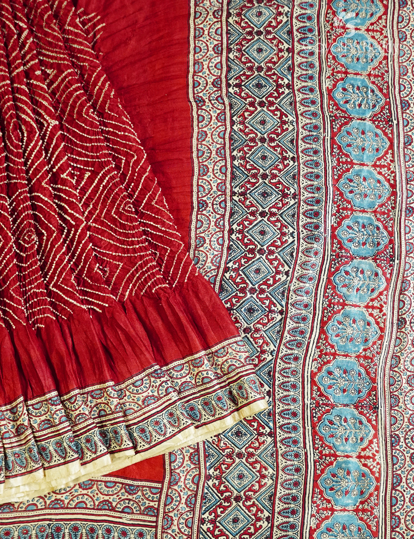 PURE  SILK BANDHANI-BSP17