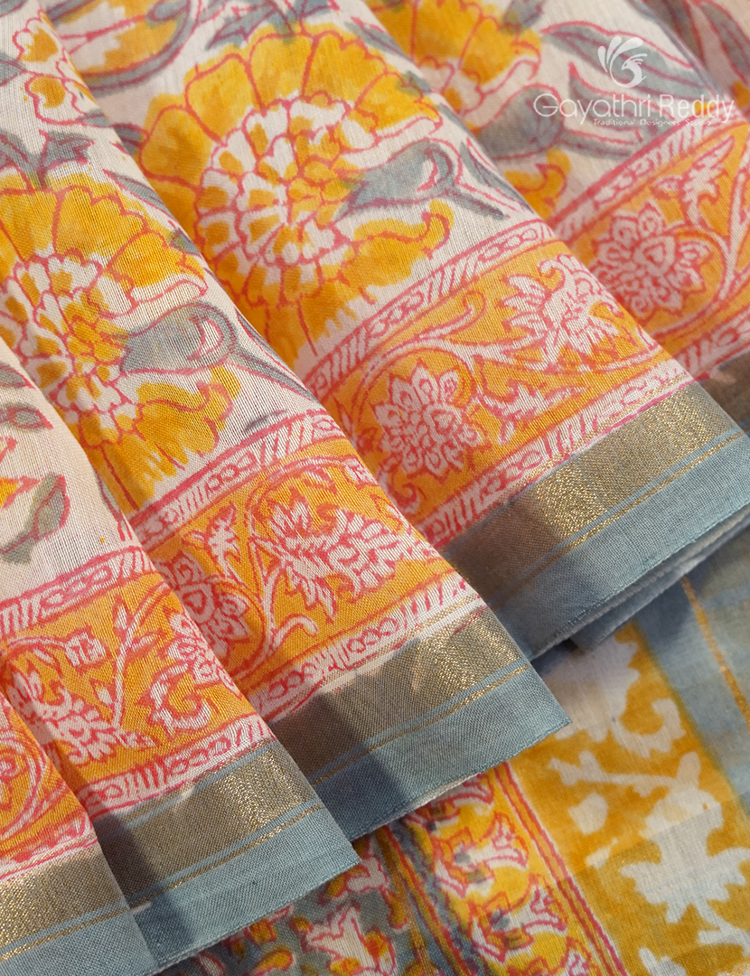 PURE CHANDERI SAREE-PCS674