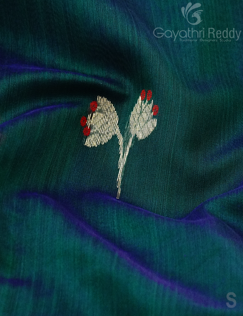 PURE CHANDERI SICO  SAREE-PCS644