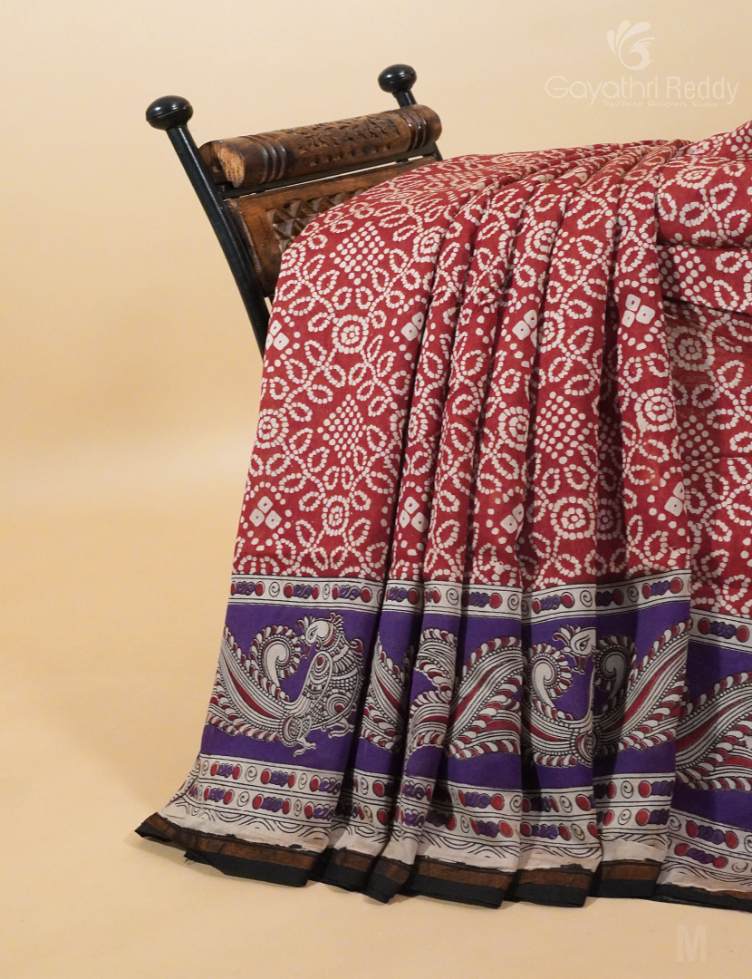 PURE CHANDERI KALAMKARI-KCS58
