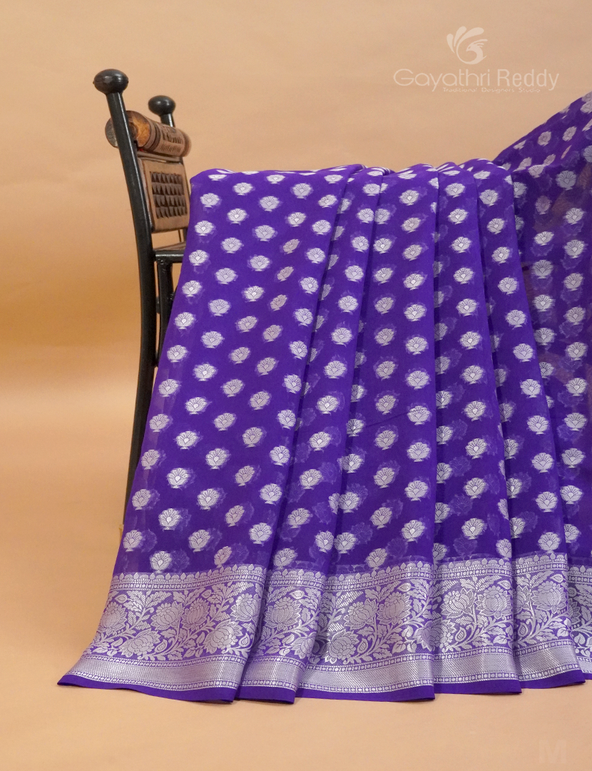 BANARAS SEMI GEORGETTE-SBG100