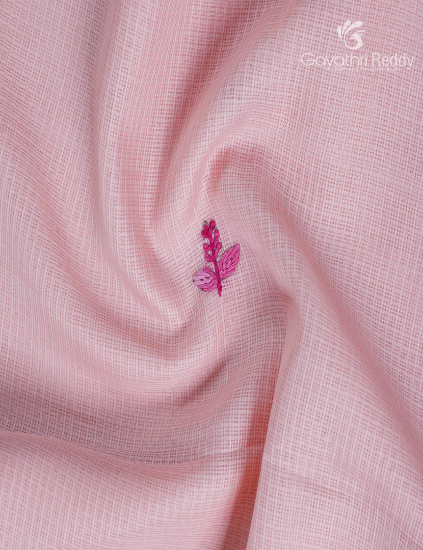 Kota Fancy Saree in Pastel Peach