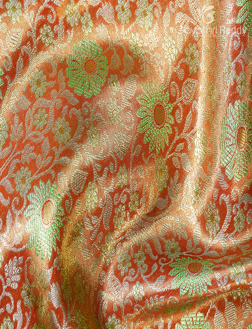 PURE KANCHI TISSUE SAREE-KP8568