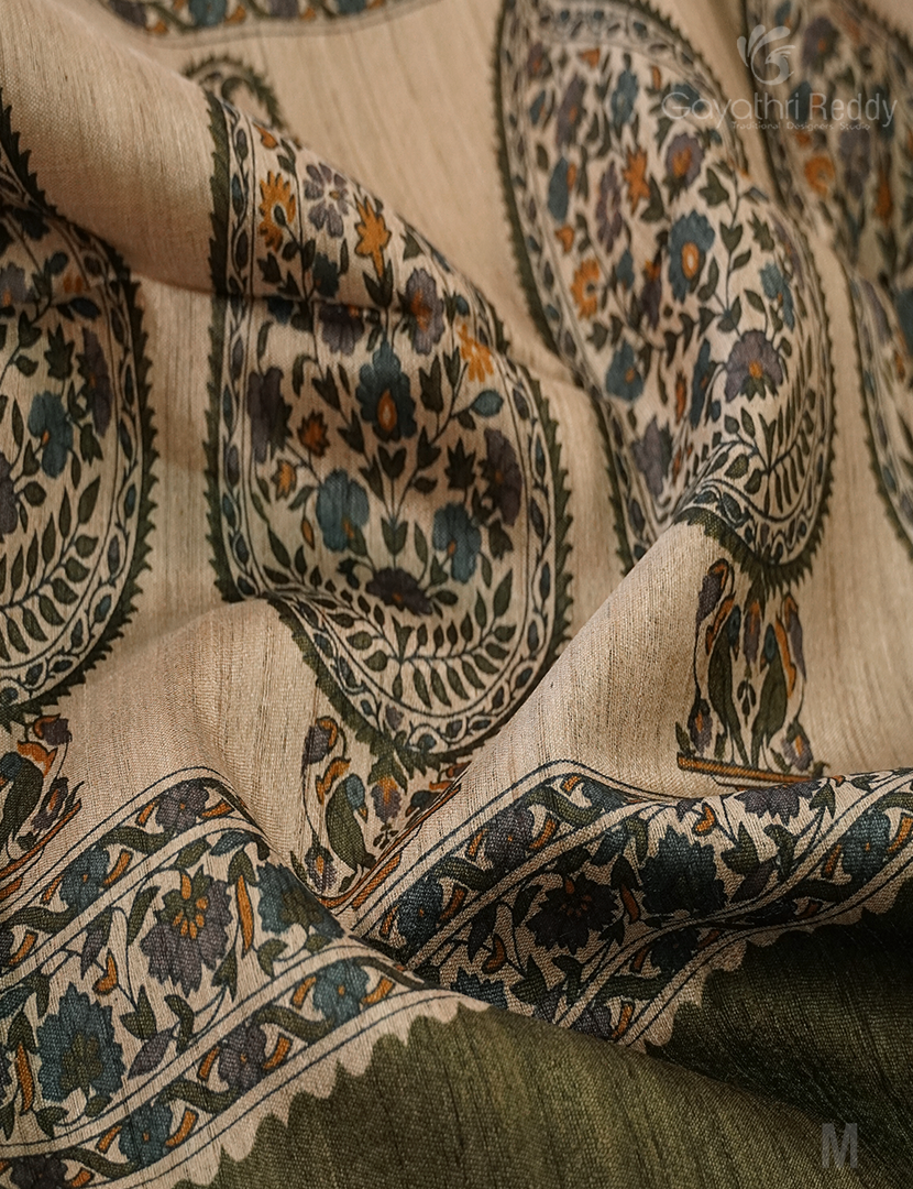 PURE DESI TUSSAR SILK-TS1359