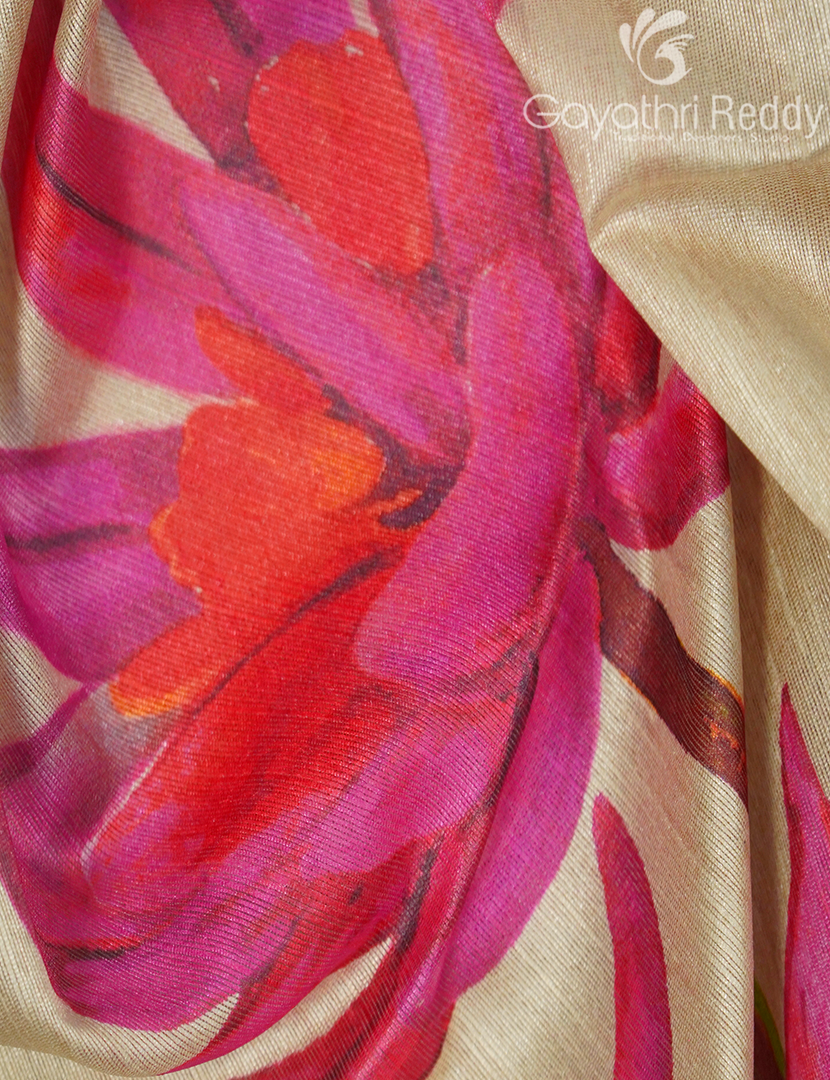 SEMI TUSSAR SAREE-ST1125