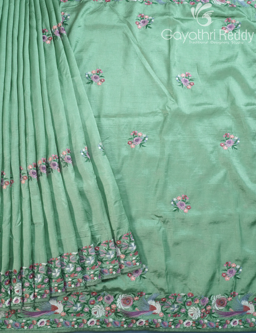 SEMI TUSSAR PARCY WORK-STPW5