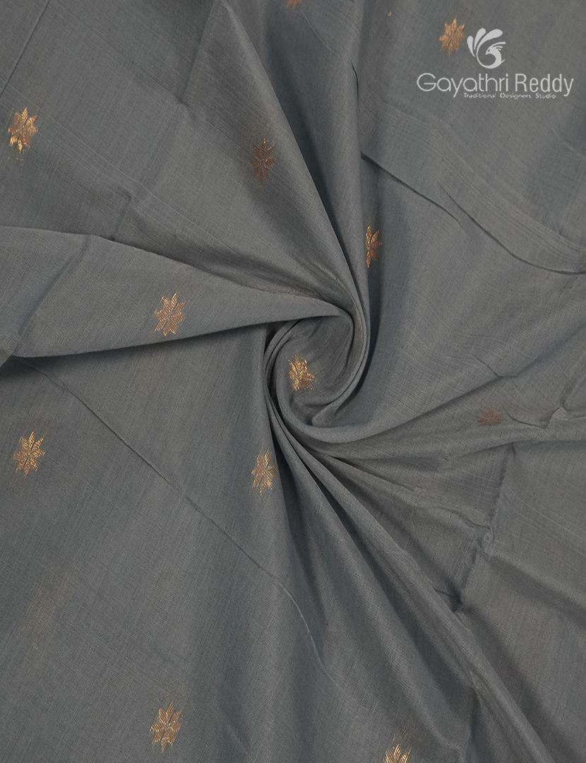 Sico Saree in Grey and Orange
