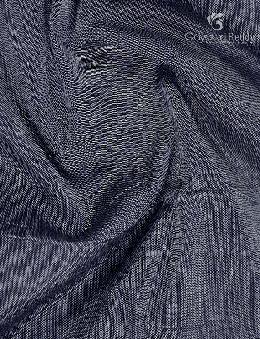 Pure Narayanpet Cotton Saree in Grey