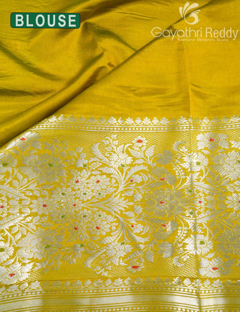 MANGO SILK SAREE -PRM1011