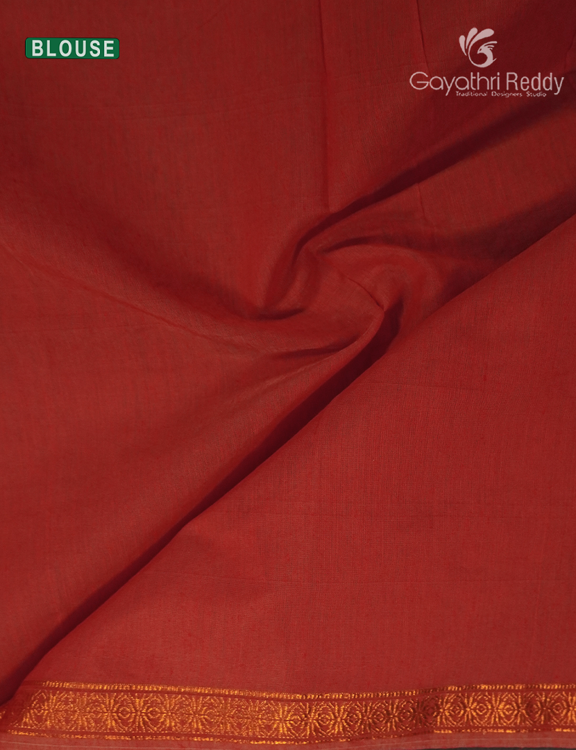 Sico Saree in Sky Blue and Cherry Red